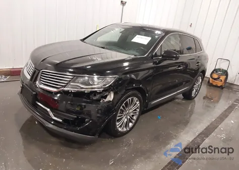 2016 Lincoln Mkx Reserve из США, поврежденный, VIN 2LMTJ8LR4GBL41185